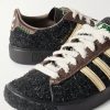 + Brain Dead Forest Hills Leather-Trimmed Textured-Suede Sneakers - CU + Brain Dead Forest Hills Leather-Trimmed Textured-Suede Sneakers - CU