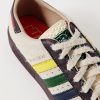 + Brain Dead Forest Hills Leather-Trimmed Brushed-Suede Sneakers - CU