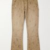 + Dr. Woo Bootcut Double-Knee Printed Cotton-Canvas Trousers + Dr. Woo Bootcut Double-Knee Printed Cotton-Canvas Trousers