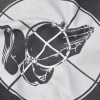 + Fear of God Distressed Logo-Print Cotton-Jersey Hoodie - E1