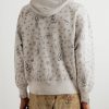 + Dr. Woo Distressed Printed Cotton-Jersey Sweatshirt - BK + Dr. Woo Distressed Printed Cotton-Jersey Sweatshirt - BK