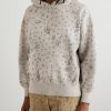 + Dr. Woo Distressed Printed Cotton-Jersey Sweatshirt - FR + Dr. Woo Distressed Printed Cotton-Jersey Sweatshirt - FR