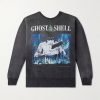 + Ghost in the Shell Printed Cotton-Jersey Sweatshirt + Ghost in the Shell Printed Cotton-Jersey Sweatshirt