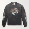 + TEFLON DISCO Distressed Printed Cotton-Jersey T-Shirt + TEFLON DISCO Distressed Printed Cotton-Jersey T-Shirt