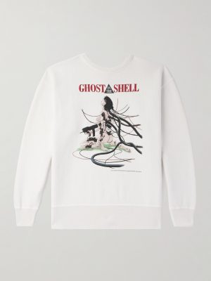 + Ghost in the Shell Printed Cotton-Jersey Sweatshirt