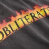 Obliterate Printed Distressed Cotton-Jersey T-Shirt - CU Obliterate Printed Distressed Cotton-Jersey T-Shirt - CU