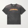 Obliterate Printed Distressed Cotton-Jersey T-Shirt Obliterate Printed Distressed Cotton-Jersey T-Shirt