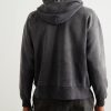 SMX6 Distressed Logo-Print Cotton-Jersey Hoodie - BK SMX6 Distressed Logo-Print Cotton-Jersey Hoodie - BK