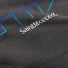 SMX6 Distressed Logo-Print Cotton-Jersey Hoodie - CU SMX6 Distressed Logo-Print Cotton-Jersey Hoodie - CU