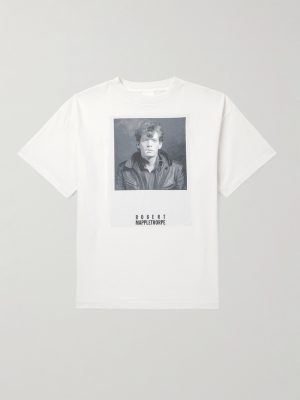 + Robert Mapplethorpe Printed Cotton-Jersey T-Shirt