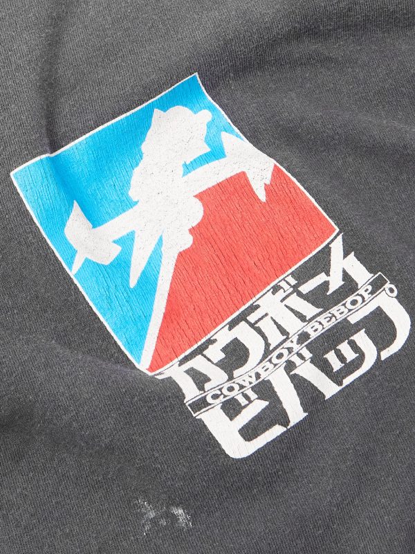 + Cowboy Bebop Easy Come Printed Cotton-Jersey T-Shirt - CU + Cowboy Bebop Easy Come Printed Cotton-Jersey T-Shirt - CU