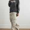 + TEFLON DISCO Distressed Printed Cotton-Jersey T-Shirt - OU