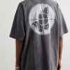 + Fear of God Distressed Printed Cotton-Jersey T-Shirt - BK + Fear of God Distressed Printed Cotton-Jersey T-Shirt - BK