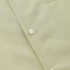 Keesey Convertible-Collar Silk-Shantung Shirt - CU Keesey Convertible-Collar Silk-Shantung Shirt - CU