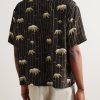 Copa Camp-Collar Printed Silk Shirt - BK Copa Camp-Collar Printed Silk Shirt - BK