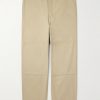 Sharma Straight-Leg Cotton-Twill Drawstring Chinos