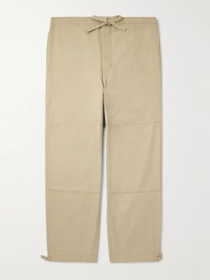 Sharma Straight-Leg Cotton-Twill Drawstring Chinos Sharma Straight-Leg Cotton-Twill Drawstring Chinos