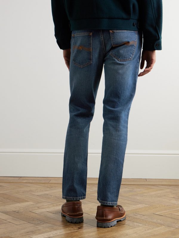Solid Ollie Slim-Fit Straight-Leg Jeans - BK Solid Ollie Slim-Fit Straight-Leg Jeans - BK