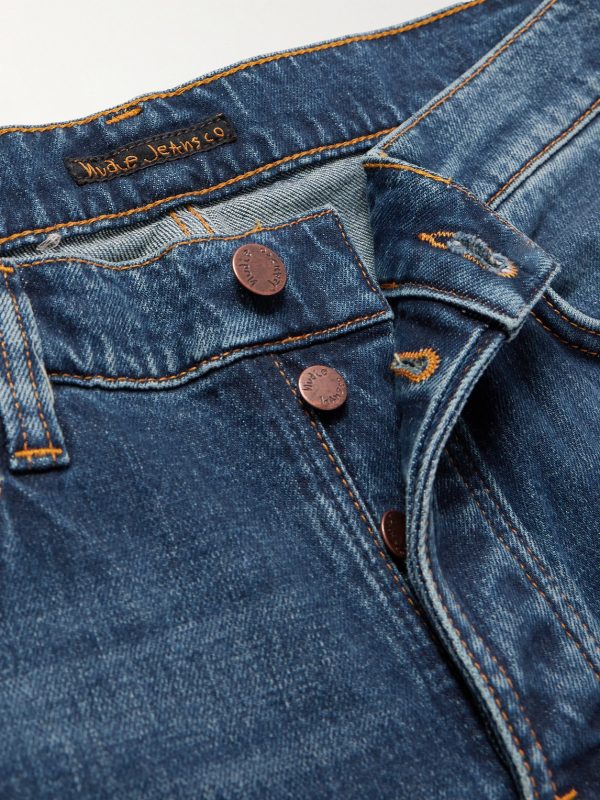 Solid Ollie Slim-Fit Straight-Leg Jeans - E1 Solid Ollie Slim-Fit Straight-Leg Jeans - E1