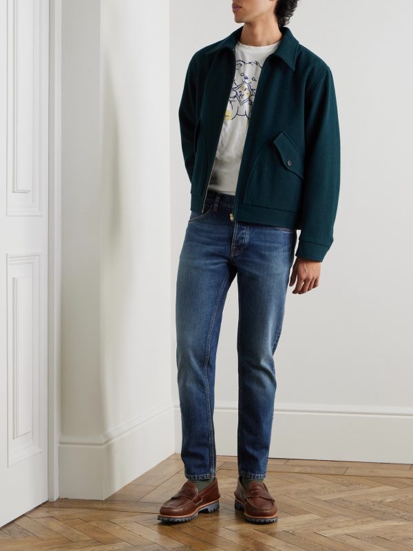 Solid Ollie Slim-Fit Straight-Leg Jeans - OU Solid Ollie Slim-Fit Straight-Leg Jeans - OU