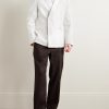 Marsh Double-Breasted Embellished Tulle-Trimmed Linen Suit Jacket - OU Marsh Double-Breasted Embellished Tulle-Trimmed Linen Suit Jacket - OU
