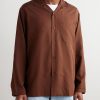 Convertible-Collar Silk-Twill Shirt - FR Convertible-Collar Silk-Twill Shirt - FR