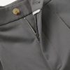 Straight-Leg Pleated Cotton-Blend Trousers - E1 Straight-Leg Pleated Cotton-Blend Trousers - E1