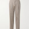 Straight-Leg Wool and Cashmere-Blend Suit Trousers