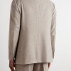 Double-Breasted Wool and Cashmere-Blend Suit Jacket - BK Double-Breasted Wool and Cashmere-Blend Suit Jacket - BK