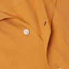 Convertible-Collar Silk-Twill Shirt - CU