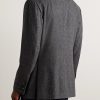 Double-Breasted Wool and Cashmere-Blend Blazer - BK Double-Breasted Wool and Cashmere-Blend Blazer - BK