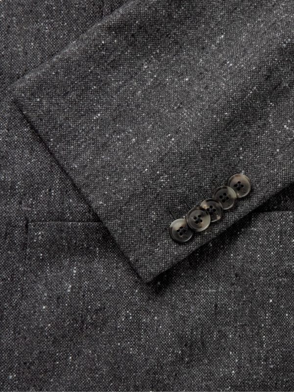 Double-Breasted Wool and Cashmere-Blend Blazer - CU Double-Breasted Wool and Cashmere-Blend Blazer - CU