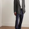 Double-Breasted Wool and Cashmere-Blend Blazer - OU Double-Breasted Wool and Cashmere-Blend Blazer - OU