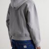 Logo-Embroidered Cotton-Blend Jersey Zip-Up Hoodie - BK Logo-Embroidered Cotton-Blend Jersey Zip-Up Hoodie - BK