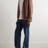 Linen, Wool and Silk-Blend Harrington Jacket - OU