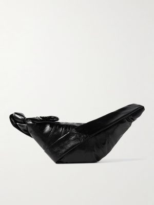 Croissant Small Coated-Cotton Messenger Bag