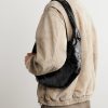 Croissant Small Coated-Cotton Messenger Bag - OU