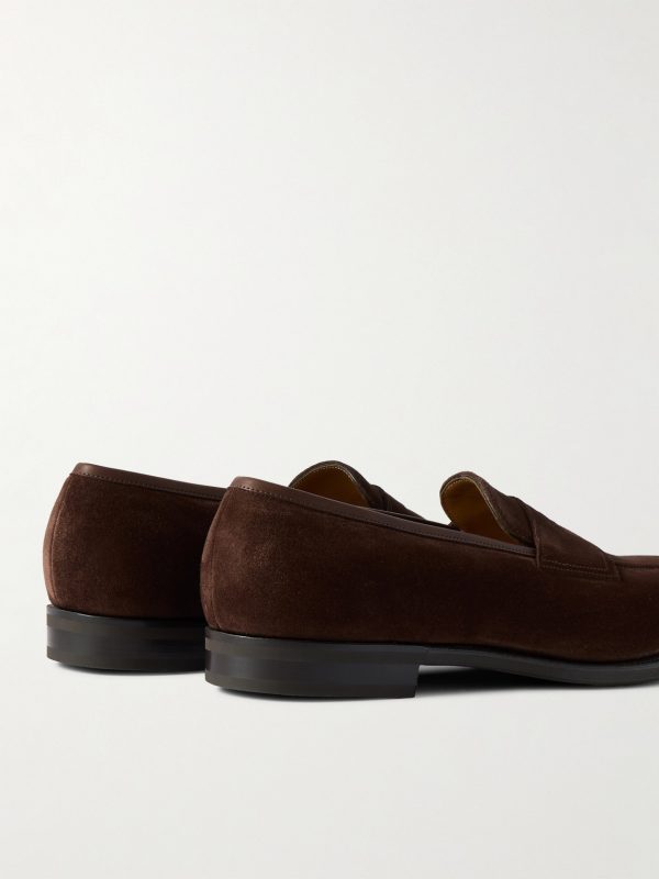 Piccadilly Suede Penny Loafers - BK Piccadilly Suede Penny Loafers - BK