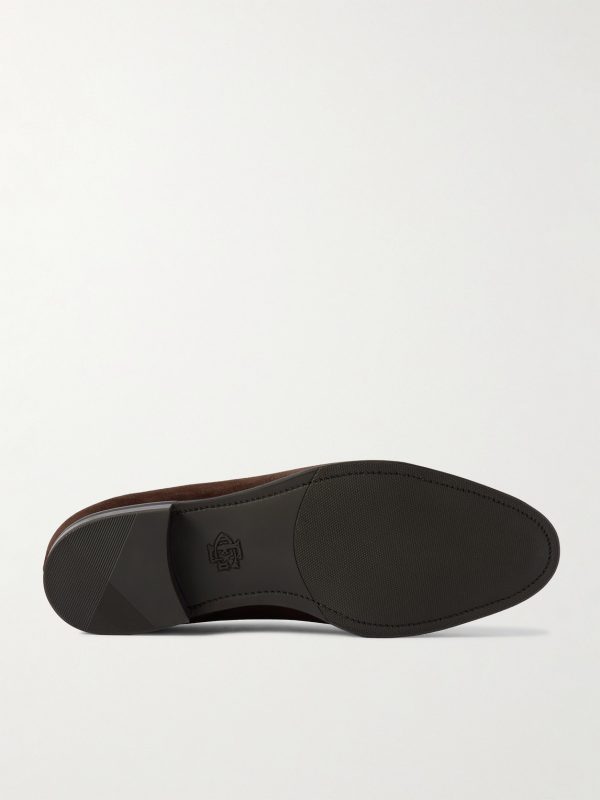 Piccadilly Suede Penny Loafers - E1 Piccadilly Suede Penny Loafers - E1