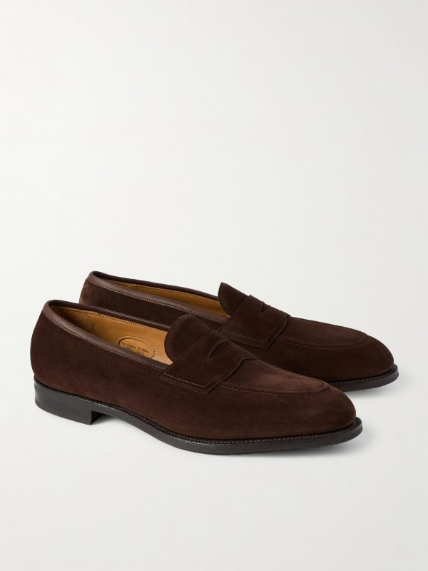 Piccadilly Suede Penny Loafers - FR Piccadilly Suede Penny Loafers - FR
