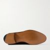 Belgravia Tasseled Leather-Trimmed Suede Loafers - E1