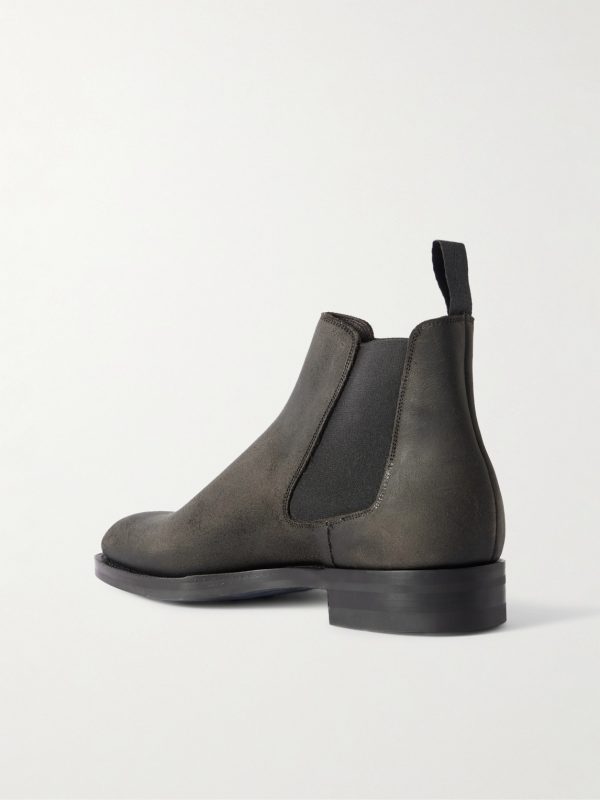 Govan Waxed-Suede Chelsea Boots - BK Govan Waxed-Suede Chelsea Boots - BK