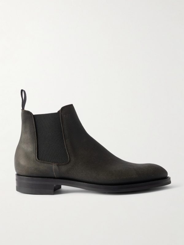 Govan Waxed-Suede Chelsea Boots Govan Waxed-Suede Chelsea Boots
