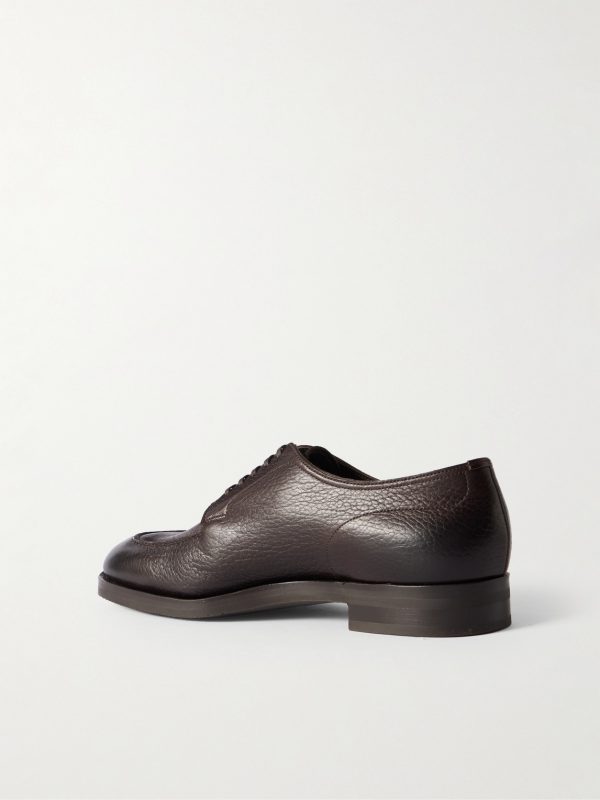 Dover Full-Grain Leather Derby Shoes - BK Dover Full-Grain Leather Derby Shoes - BK