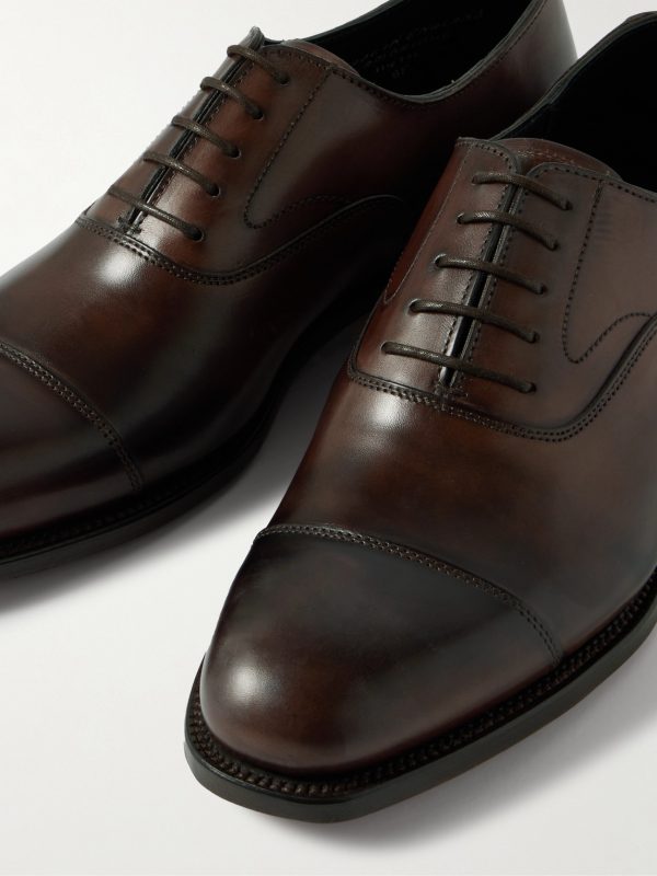 Cambridge Handpainted Leather Oxford Shoes - CU Cambridge Handpainted Leather Oxford Shoes - CU