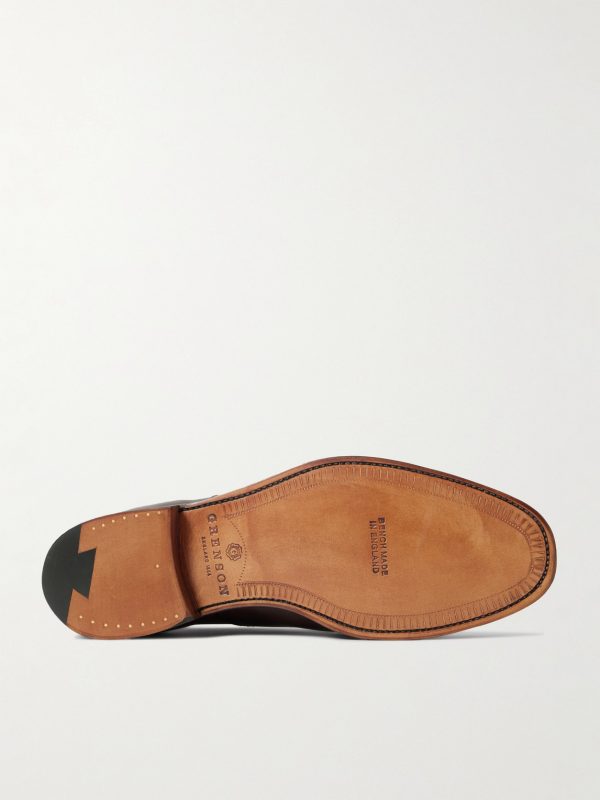 Cambridge Handpainted Leather Oxford Shoes - E1 Cambridge Handpainted Leather Oxford Shoes - E1
