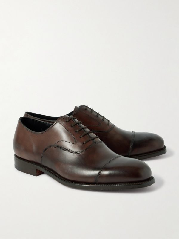 Cambridge Handpainted Leather Oxford Shoes - FR Cambridge Handpainted Leather Oxford Shoes - FR