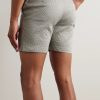 Bulldog Straight-Leg Mid-Length Striped Seersucker Swim Shorts - BK Bulldog Straight-Leg Mid-Length Striped Seersucker Swim Shorts - BK