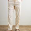 Alex Tapered Stretch Linen and Lyocell-Blend Drawstring Trousers - FR Alex Tapered Stretch Linen and Lyocell-Blend Drawstring Trousers - FR