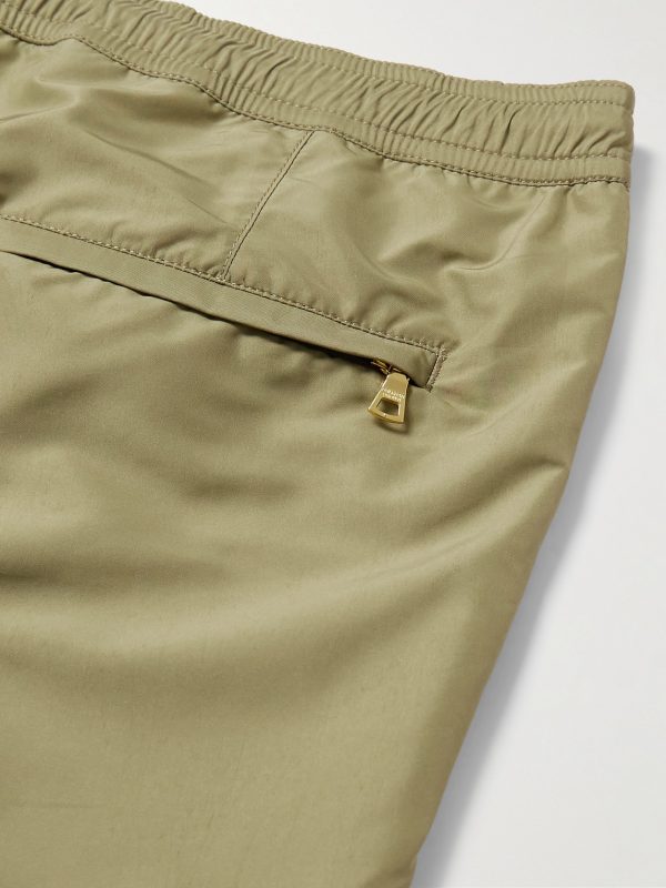 Bulldog Slim-Fit Mid-Length Recycled Swim Shorts - CU